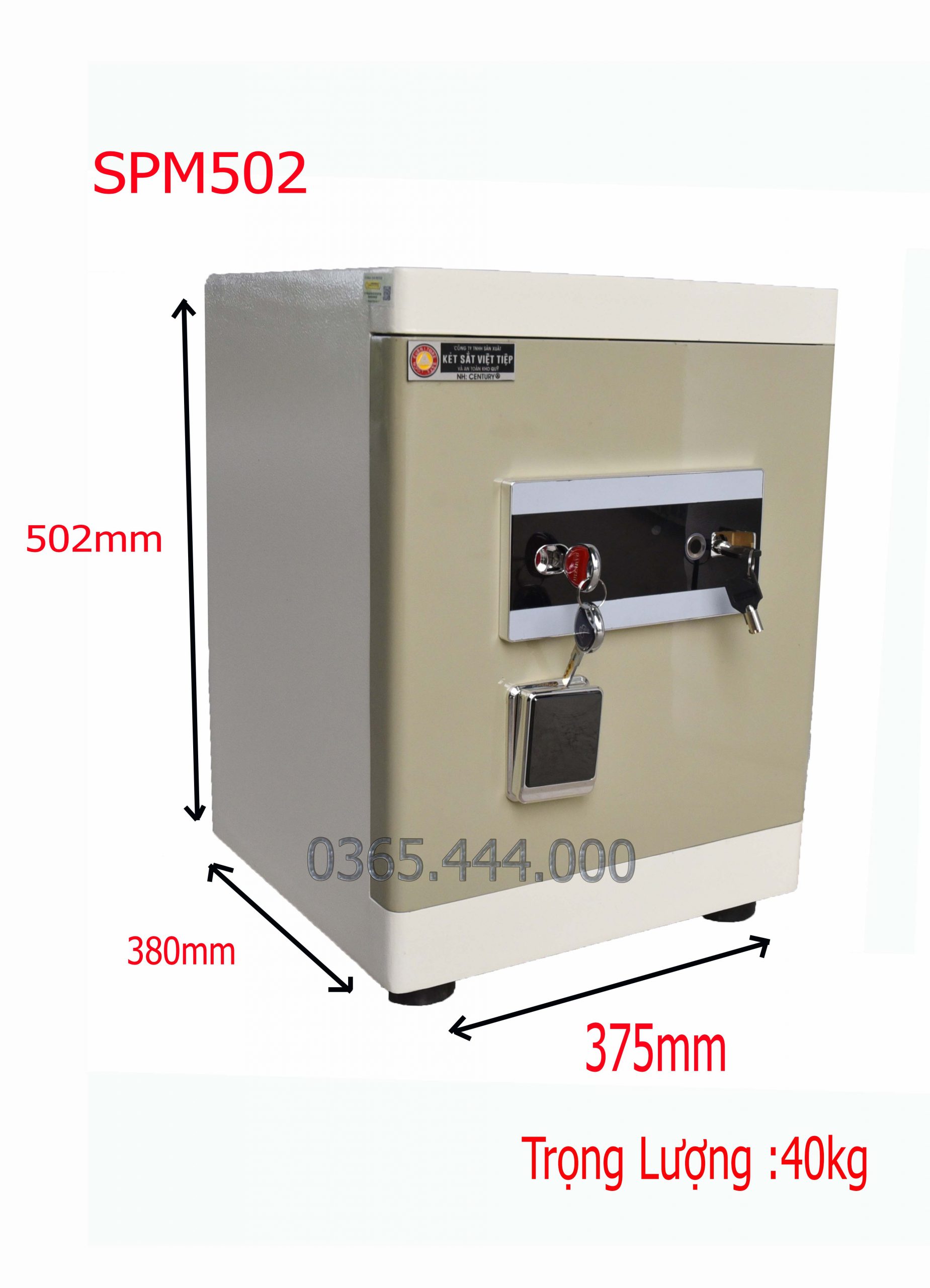 Giới thiệu két Sắt Việt Tiệp SPM502e vân tay và điện tử